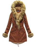 DAMSKA PARKA ZIMOWA Z model 21241940 - SPEED.A DAMSKA PARKA ZIMOWA Z model 21241940 - SPEED.A