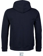 Men Pánská mikina s kapucí night blue model 22500517 - NEOBLU Men Pánská mikina s kapucí night blue model 22500517 - NEOBLU