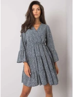 Šaty DHJ SK 8777A.66P tmavomodré