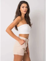 DHJ SN 13193 šortky.13P béžová