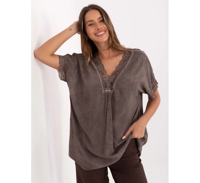 Blúzka MI BZ 7951.34 tmavá lila