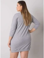 Šaty RV SK 6836.55P sivá