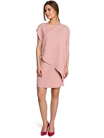 Dámske šaty S262 Powder Pink - štýlové