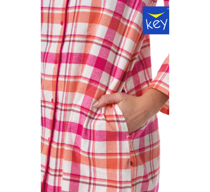 Dámska nočná košeľa LND 437 B23 2XL-4XL