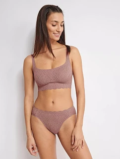 SLOGGI ZERO FEEL BLISS - tangá s vysokou nohou z 360° elastickej čipky Sloggi