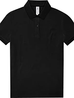 B&C My Polo 180 /women Dámske polo tričko z piké 01.W461 čierne