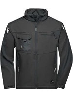 JN Pracovní letní softshellová bunda Strong 02.0 black/black model 22491908 - Daiber