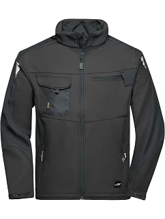 JN Pracovní letní softshellová bunda Strong 02.0 black/black model 22491908 - Daiber