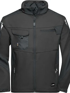 JN Pracovní letní softshellová bunda Strong 02.0 black/black model 22491908 - Daiber