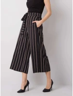 Kalhoty CHA SP model 17508373 černá a béžová - FPrice Kalhoty CHA SP model 17508373 černá a béžová - FPrice