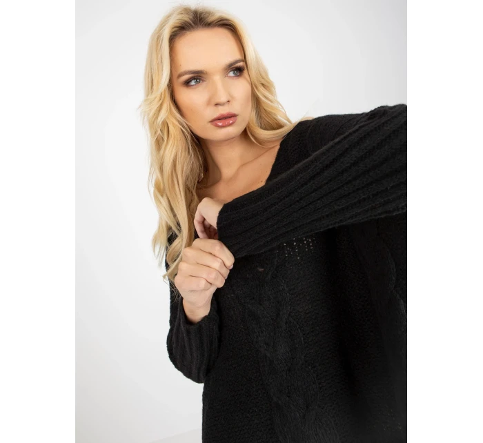 Dámsky sveter TW SW BI M903 33X čierny Dámsky sveter TW SW BI M903 33X čierny