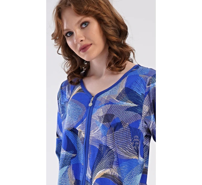 Dámske domáce šaty s trojštvrťovými rukávmi Eliza