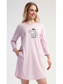Dámske domáce šaty s trojštvrťovými rukávmi Donkey
