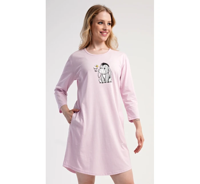 Dámske domáce šaty s trojštvrťovými rukávmi Donkey