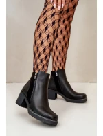 Topánky na podpätku model 199291 Krok vo veľkom štýle