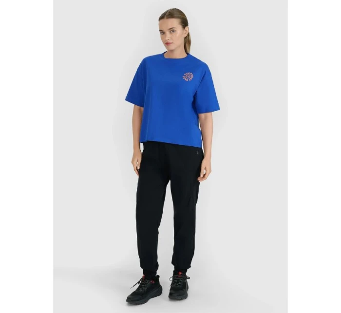 Dámské tričko oversize s potiskem model 21433336 - 4F