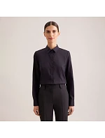 Seidensticker Blouse Regular LSL Popelínová blúzka s dlhými rukávmi 78.0604 antracitová Seidensticker Blouse Regular LSL Popelínová blúzka s dlhými rukávmi 78.0604 antracitová