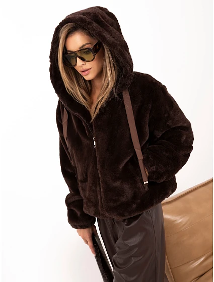 Kurtka PM KR model 22401169 ciemny brązowy - FPrice