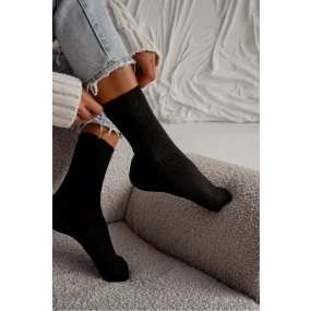 Dámske pruhované froté ponožky 0118.015 Dámske pruhované froté ponožky 0118.015