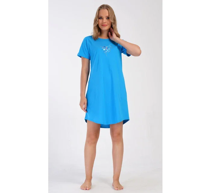 Dámské domácí šaty s krátkým rukávem model 21044659 - Vienetta