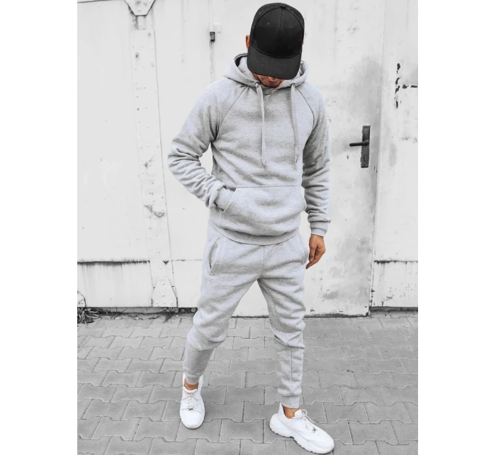 Pánské světle šedé tepláky Dstreet model 21966933 - FashionStreet