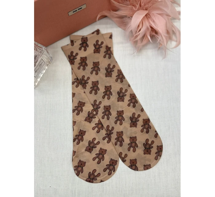 Dámske vzorované ponožky Magnetism lycra 20 den