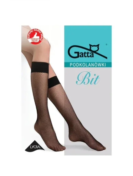 Dámske sieťované podkolienky Gatta Bit kabaretka Dámske sieťované podkolienky Gatta Bit kabaretka