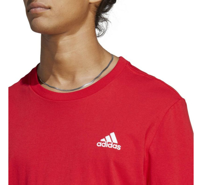 Tričko adidas Essentials Single Jersey s vyšitým malým logom M IC9290