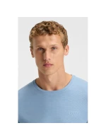 Tričko Boss Rib Azzurro M 50509328-450 pánske