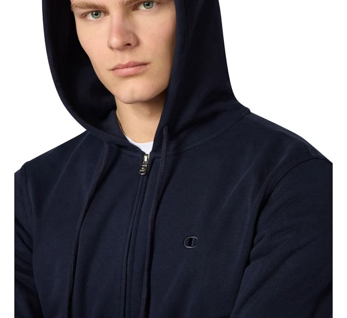 Pánská mikina s kapucí na zip tmavě modrá model 22121709 BS501 pánské - CHAMPION