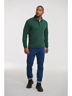 Pracovní mikina s límečkem 12. bottle green model 22476367 - Russell Athletic Pracovní mikina s límečkem 12. bottle green model 22476367 - Russell Athletic