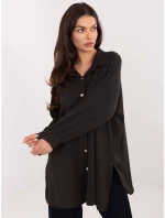 Košeľa IT KS 29022.25 tmavohnedá