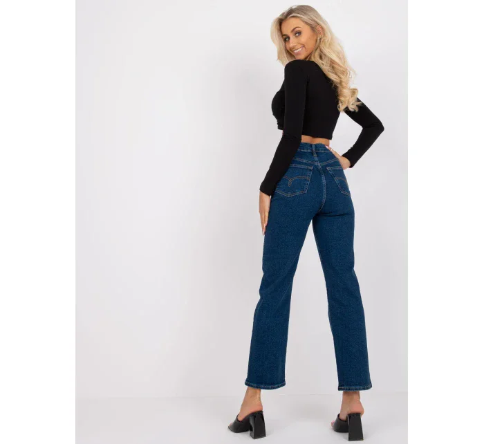 Džínsy RO nohavice SP 2402.10 tmavo modrá