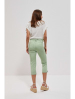 Lyocelové nohavice - zelené
