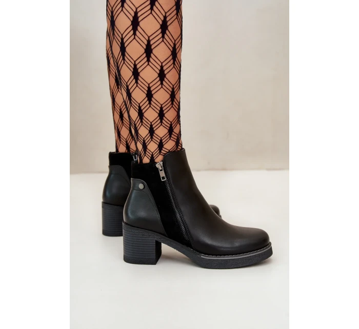 Topánky na podpätku model 199291 Krok vo veľkom štýle