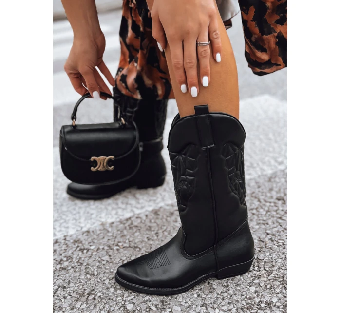 Dámské boty COZY black Dstreet ZY0414