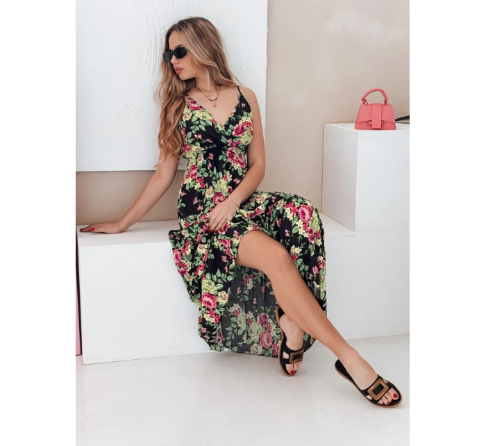 MISSBLOSSY maxi šaty čierne FashionStreet EY2621 MISSBLOSSY maxi šaty čierne FashionStreet EY2621