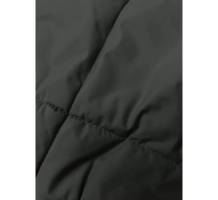 Dámská bunda v army barvě pro přechodné období model 21246655 - J.STYLE