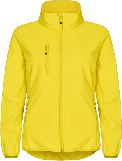 Clique Classic Softshell Jkt W Dámska 3-vrstvová softshellová bunda 67.0915 lemon Clique Classic Softshell Jkt W Dámska 3-vrstvová softshellová bunda 67.0915 lemon