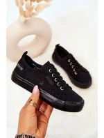 Trampki Ażurowe Big Star JJ374011 Czarne