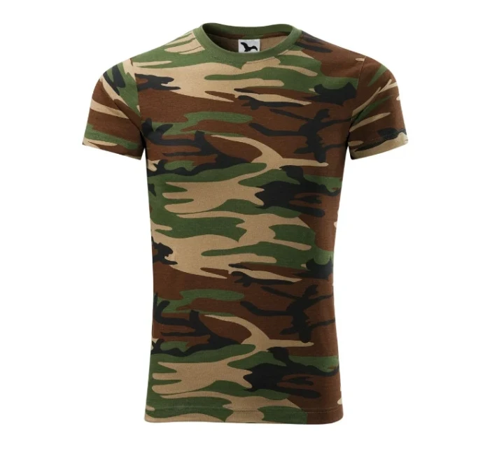 Camouflage tričko unisex camouflage brown