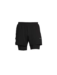 Pánske šortky CASALL M Double Layer Shorts, čierne