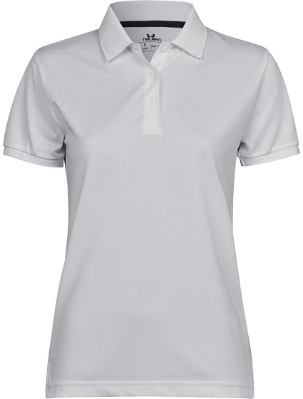 Tee Jays TJ 7001 Dámske piqué polo Club 18.7001 biele Tee Jays TJ 7001 Dámske piqué polo Club 18.7001 biele