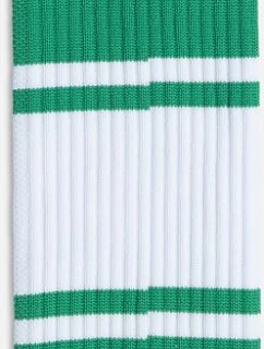 L Sportovní štulpny  green/white model 22455975 - Mr. Socks