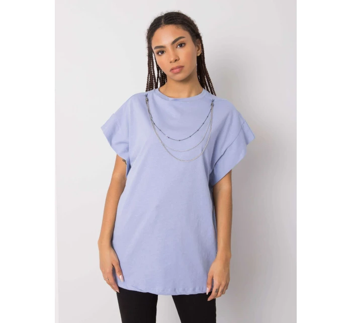 Tričko 157 TS model 15091215 světle modrá - FPrice Tričko 157 TS model 15091215 světle modrá - FPrice