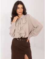 Koszula IT KS model 21795538 beżowy - FPrice Koszula IT KS model 21795538 beżowy - FPrice