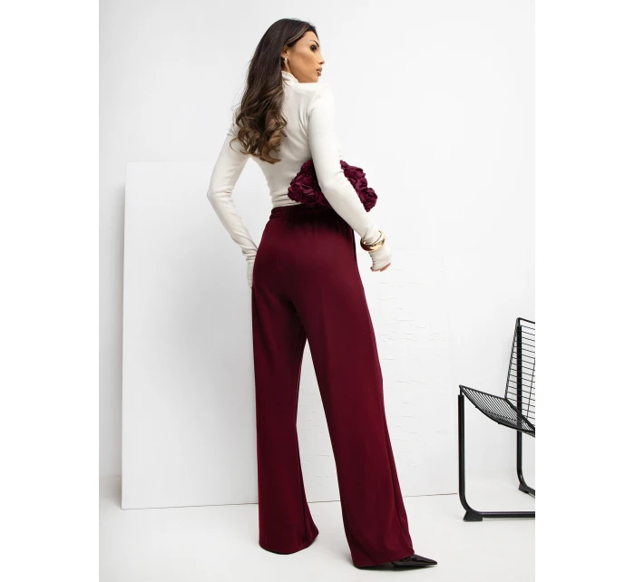 Spodnie dresowe RV DR model 21777673 bordowy - FPrice