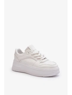 Dámské Tenisky na platformě Eco Leather White model 20446935 - Kesi