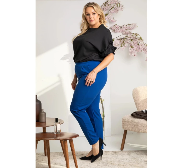 Dámske nohavice Z726 Kr. modrá - Karko Dámske nohavice Z726 Kr. modrá - Karko