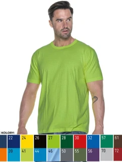 model 21996777 Těžké barevné pánské tričko